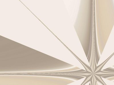 Symmetric abstract shapes representing focus